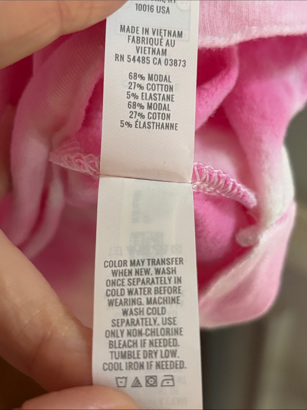 Aerie OFFLINE Tie Dye Cropped Racerback Tank Top - Picture 8 of 8